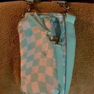 This is a woman bag and kids bag